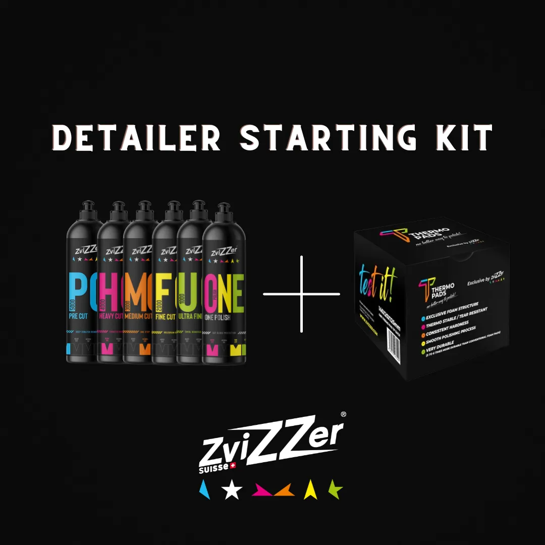 Zvizzer Detailer Starterkit (Politur & Thermo Pads)