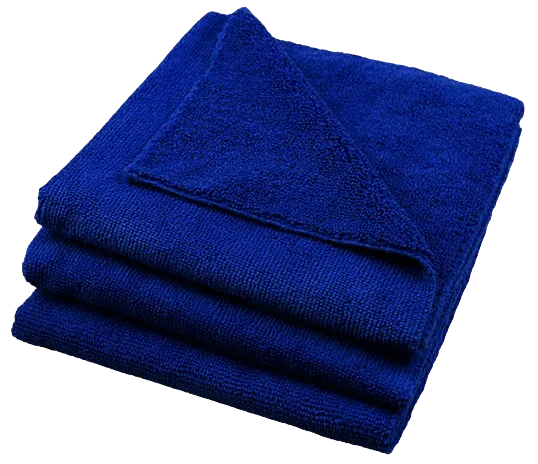 Thermo Mikrofasertücher 10Er Pack 40X40 Marine Blau