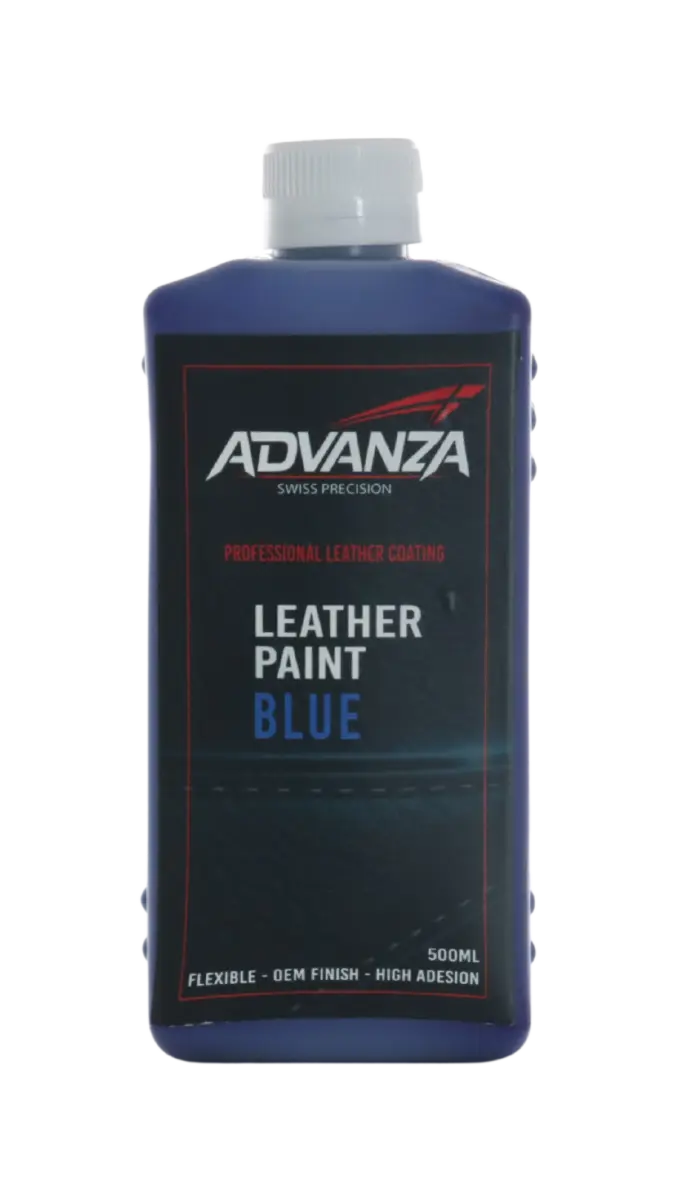 Leather Paint Blue