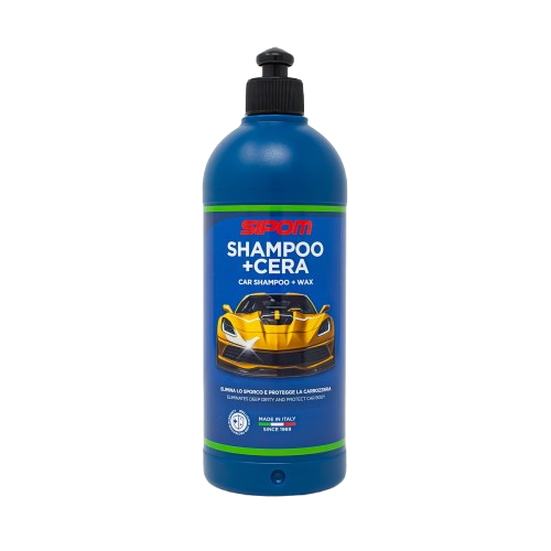 SIPOM Shampoo + Wax 2-in-1 – 500 ml