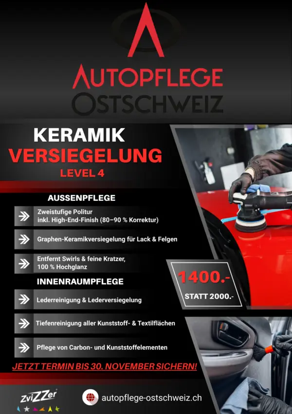 Keramik Versiegelung Level 4