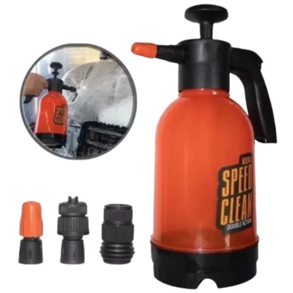 KERS Speed Clean Double Action – 2 L Manuelles Sprühgerät für Flüssigkeiten & Schaum