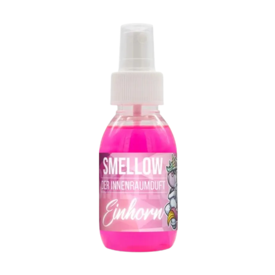 Innenraumduft "SMELLOW" 100ml - Einhorn (Zuckerwatte)